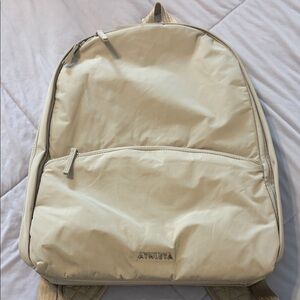 Athleta Cream Backpack